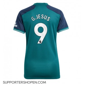 Arsenal Gabriel Jesus #9 Tredje Matchtröja Dam 2023-24 Kortärmad
